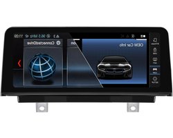PEMP voor BMW F30 F48 F39 NBT EVO Android 13 10.2 inch 1920x720 Scherm, Qualcomm 8core 4G+64 GB CarPlay Android Auto Monitor, voor BMW 3 Serie X1 X2 (2017-2019) NBT EVO ID6