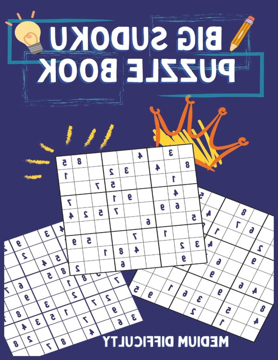Grote Sudoku Boek - Puzzelboek Volwassenen - Ontspanning Hersenoefening - Meer Dan 300 Puzzels - 21.59 x 27.94 cm - N.v.t.