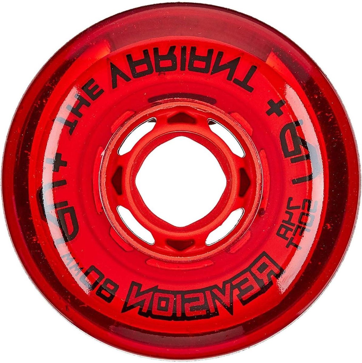 Inlinehockey Wielen - Skeelerwielen Hockey - Indoor Hockey Grip - Torus Technology - 80mm - Wit