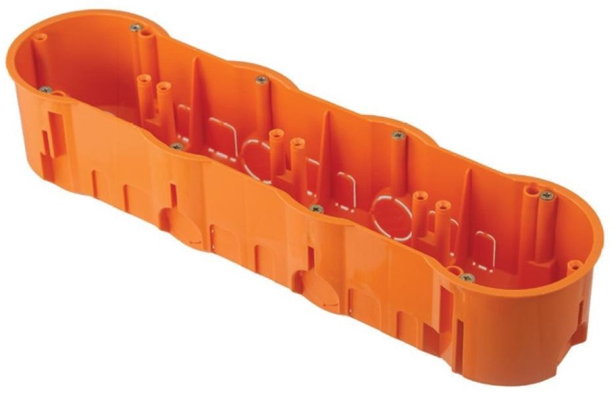 Pawbol - Ondergrondse doos - Ø60mm - Diepte 60mm - Oranje - IP30