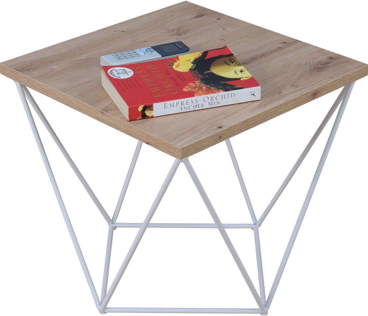 FutuStal Serie - Draadtafel - 2K40 - Wit Mat - Eiken Artisan
