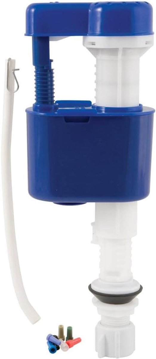 Toilet Vulklep - Vlotterklep Toilet - Waterbesparend Spoelen - Anti-Sifon Technologie - Verstelbaar 20-33cm - Wit
