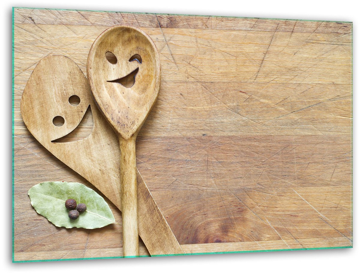 TMK ArtDeko D40x30 - Glazen Snijplank - 40x30 cm - Hittebestendig - Antislip