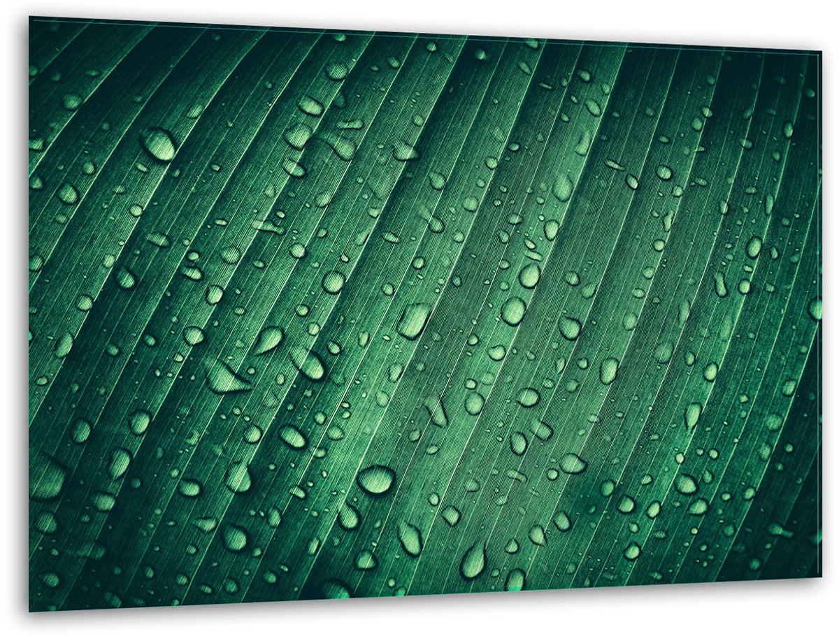 TMK ArtDeko - Snijplank - Glas - 40x30cm - Groen