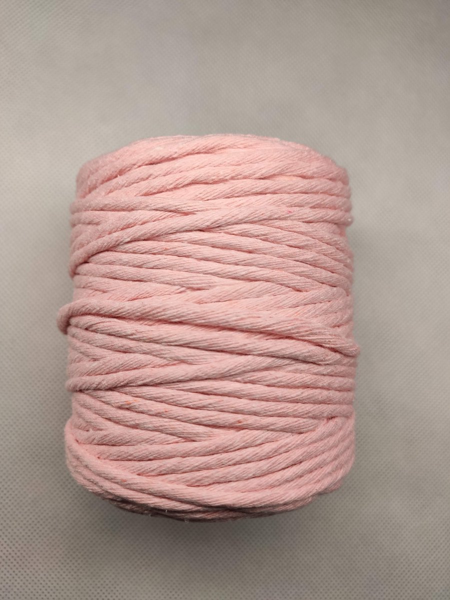 WIGO Tech - Macrame Sznur - Roze - 5MM - 100M