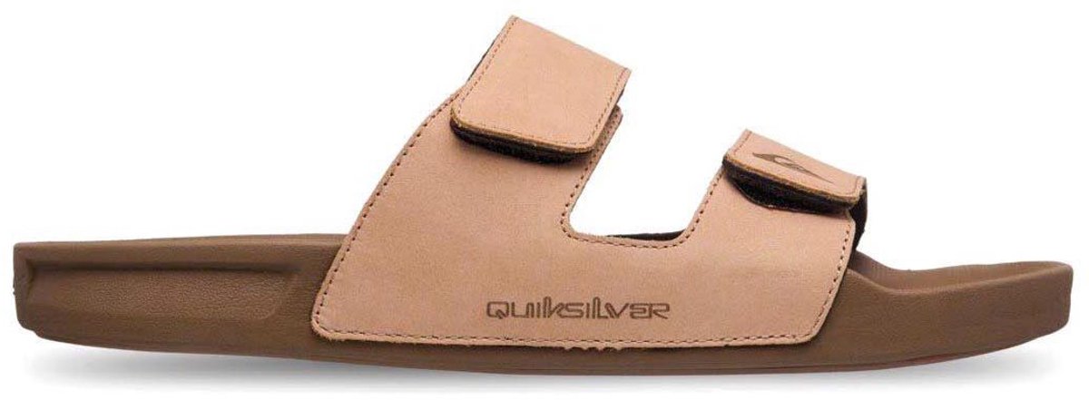 Quiksilver Rivi Leather Instappers Heren Bruin