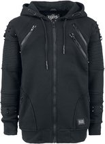Vixxsin Black Chrome Hood Heren Vest met capuchon - zwart - XL