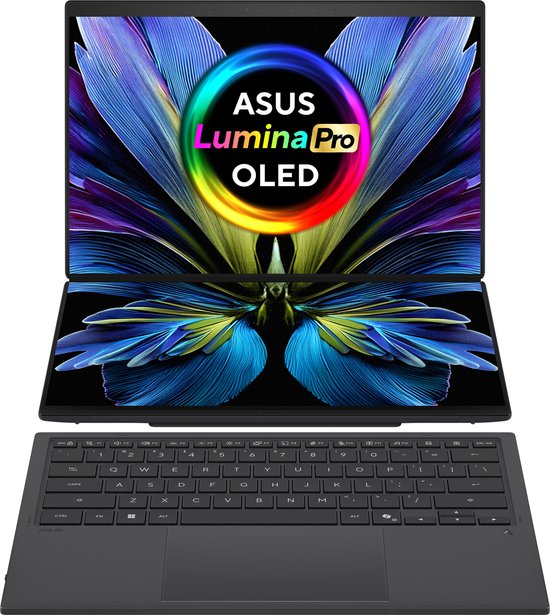 ASUS Zenbook Duo UX8407AA‑SN481WS - Laptop - 14 inch - Core Ultra 9 - 32GB/1TB - Touchscreen - ASUS - Hoofdafbeelding