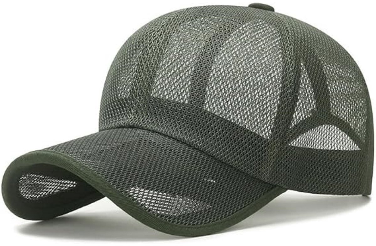 longziming -Zonnehoed - Zonnekap - Outdoor Hoed - Verbeterde Luchtdoorlatendheid - Verstelbare Pasvorm - Polyester Mesh - Lichtgewicht Constructie - UV-Bescherming - 1 Stuk