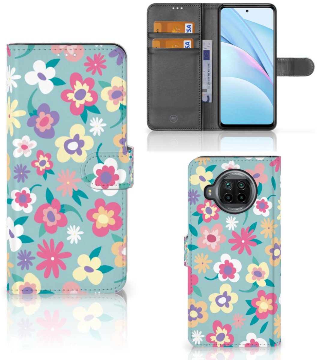 Xiaomi Mi 10T Lite Hoesje Flower Power