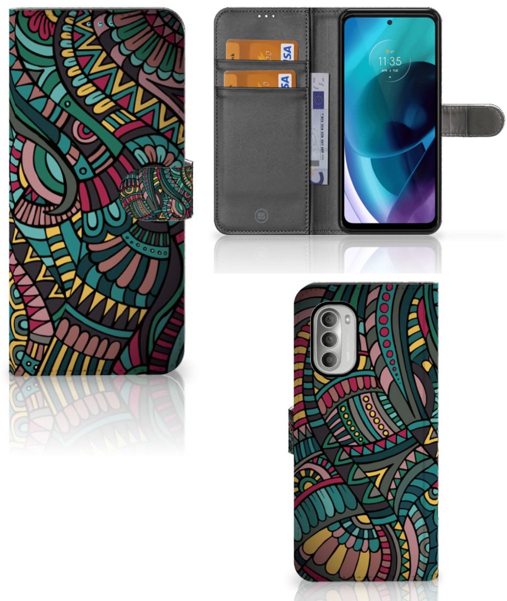 Motorola Moto G51 5G Telefoon Hoesje Aztec