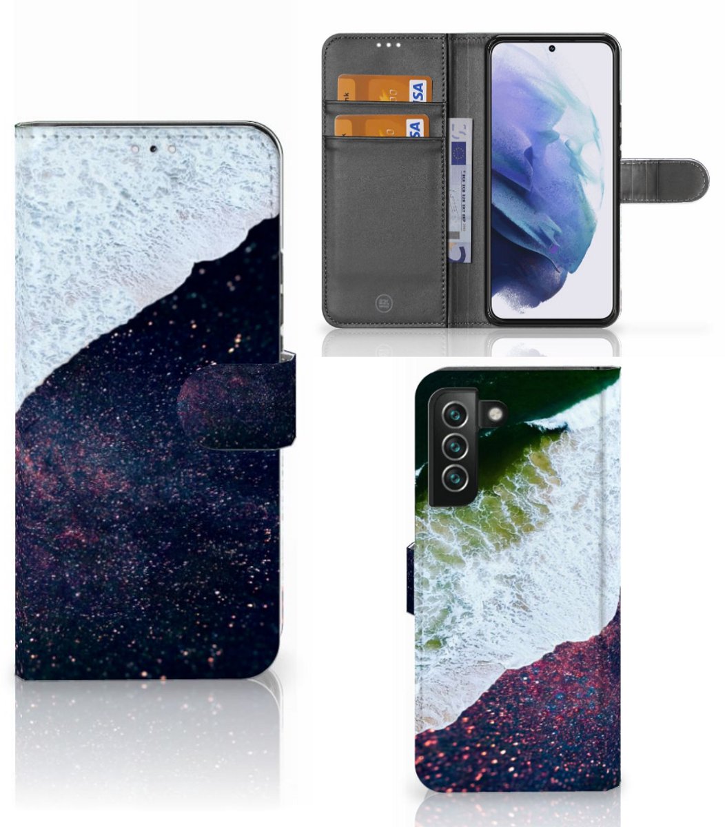 Samsung Galaxy S22 Plus Book Case Sea in Space