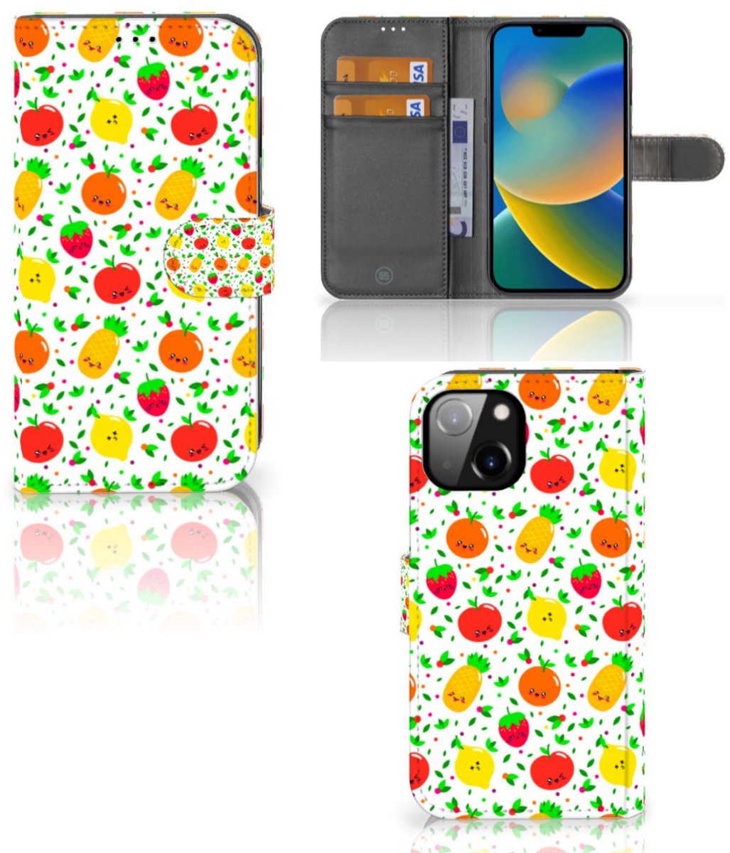 Apple iPhone 14 Book Cover Fruits