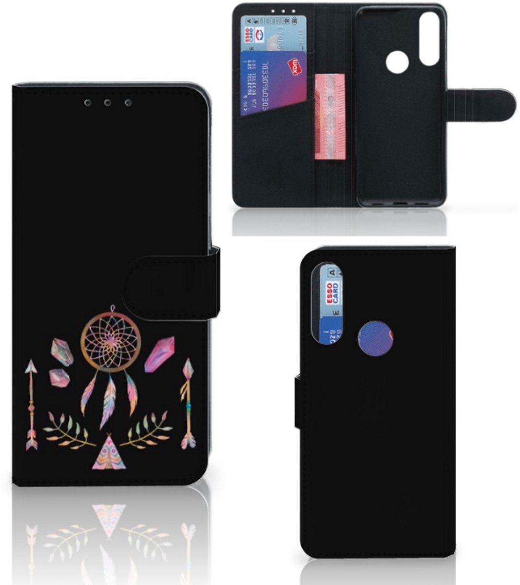 Alcatel 1S 2020 Leuk Hoesje Boho Dreamcatcher