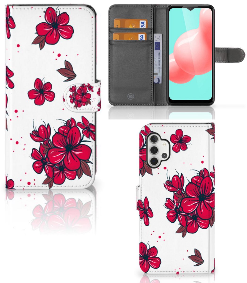 Samsung Galaxy A32 5G Hoesje Blossom Red