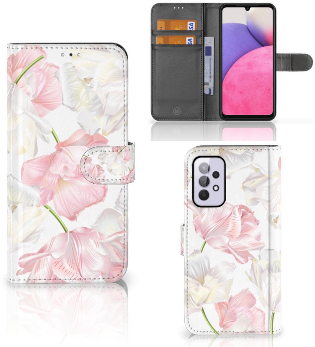 Samsung Galaxy A33 5G Hoesje Lovely Flowers