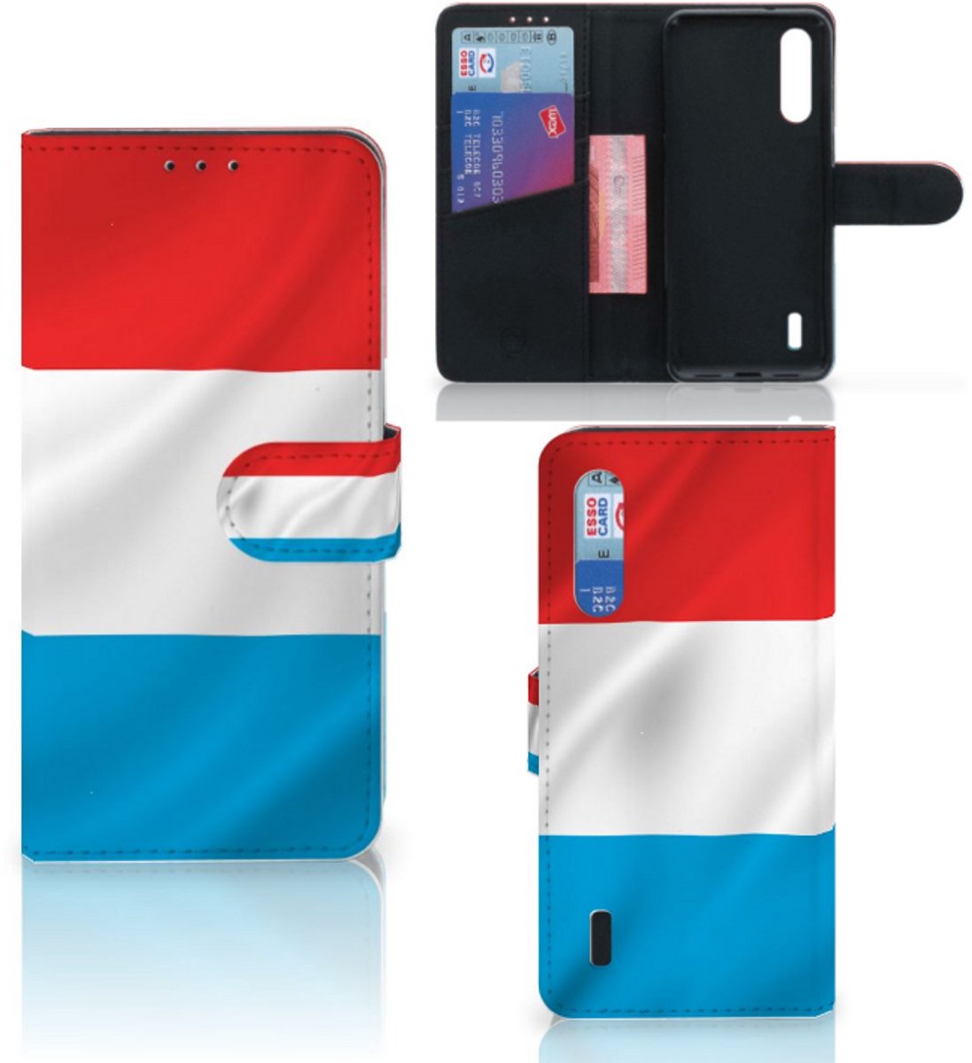 Xiaomi Mi 9 Lite Bookstyle Case Luxemburg