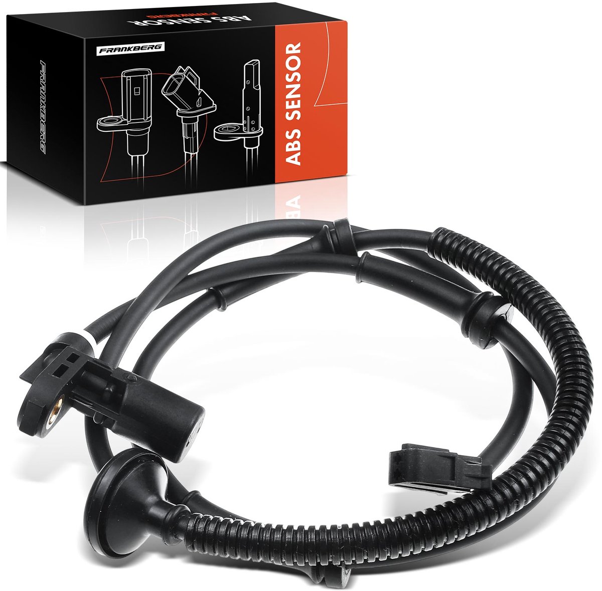Frankberg 1x ABS Sensor Achteras Links Rechts voor VW