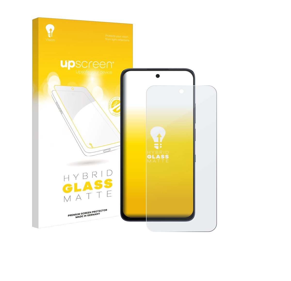 upscreen - Screenprotector voor TCL NxtPaper 70 Pro - Folie Beschermfolie Beschermglas matte