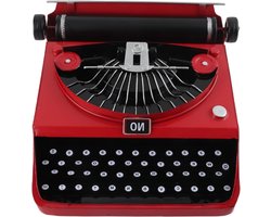 Retro Portable Antieke Typemachine, Vintage Decoratie, Handmatige Typemachine Ornament, Unieke Interieur Accessoires, Vintage Schreibmaschine Decor