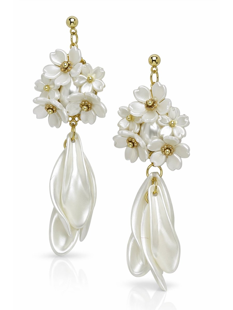 AVANT-GARDE PARIS Oorbellen - Statement - Elegante - Goudkleurig - 8.5 cm - Lichtgewicht