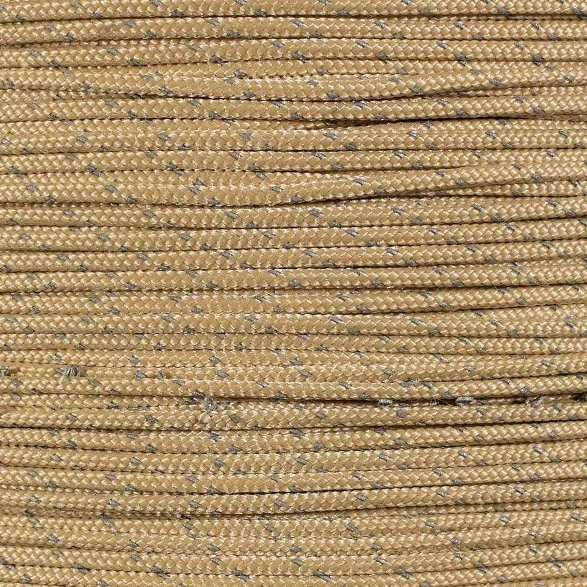 Reflecterend Paracord - Outdoor Touw - Kamperen en Wandelen - 100 lbs Treksterkte - 100 Voet - Bruin