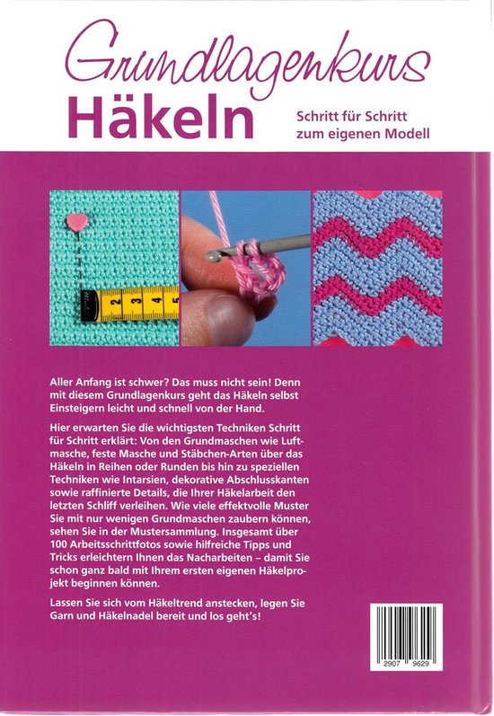 Haakcursus - Haakboek - Leren Haken - Stap voor Stap - 64 pagina's - Niet gespecificeerd — afbeelding 2