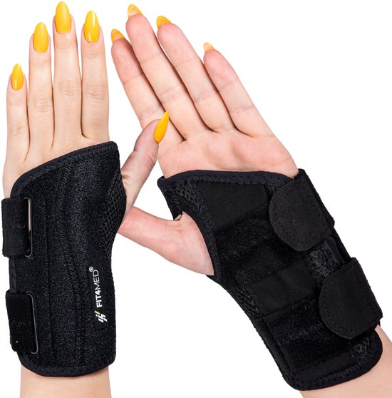 Fit4Med Polsstabilisator - Linkerhand - Maat L/XL - 2 Steunen — afbeelding 5
