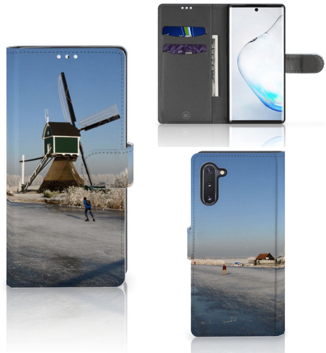 Samsung Galaxy Note 10 Flip Cover Schaatsers