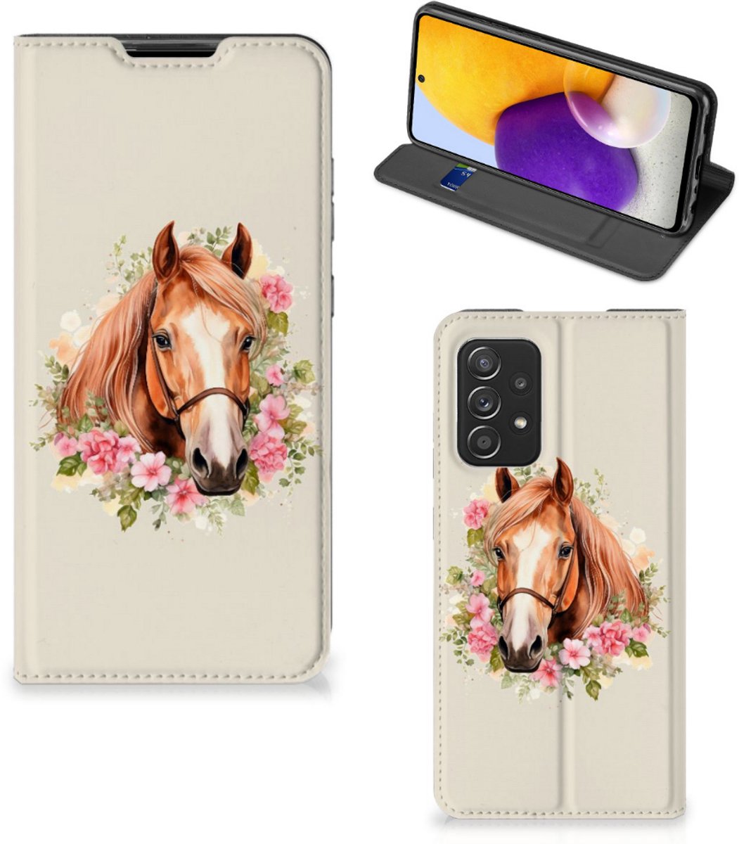 Book Style Case voor Samsung Galaxy S20 Plus Wooden Cubes