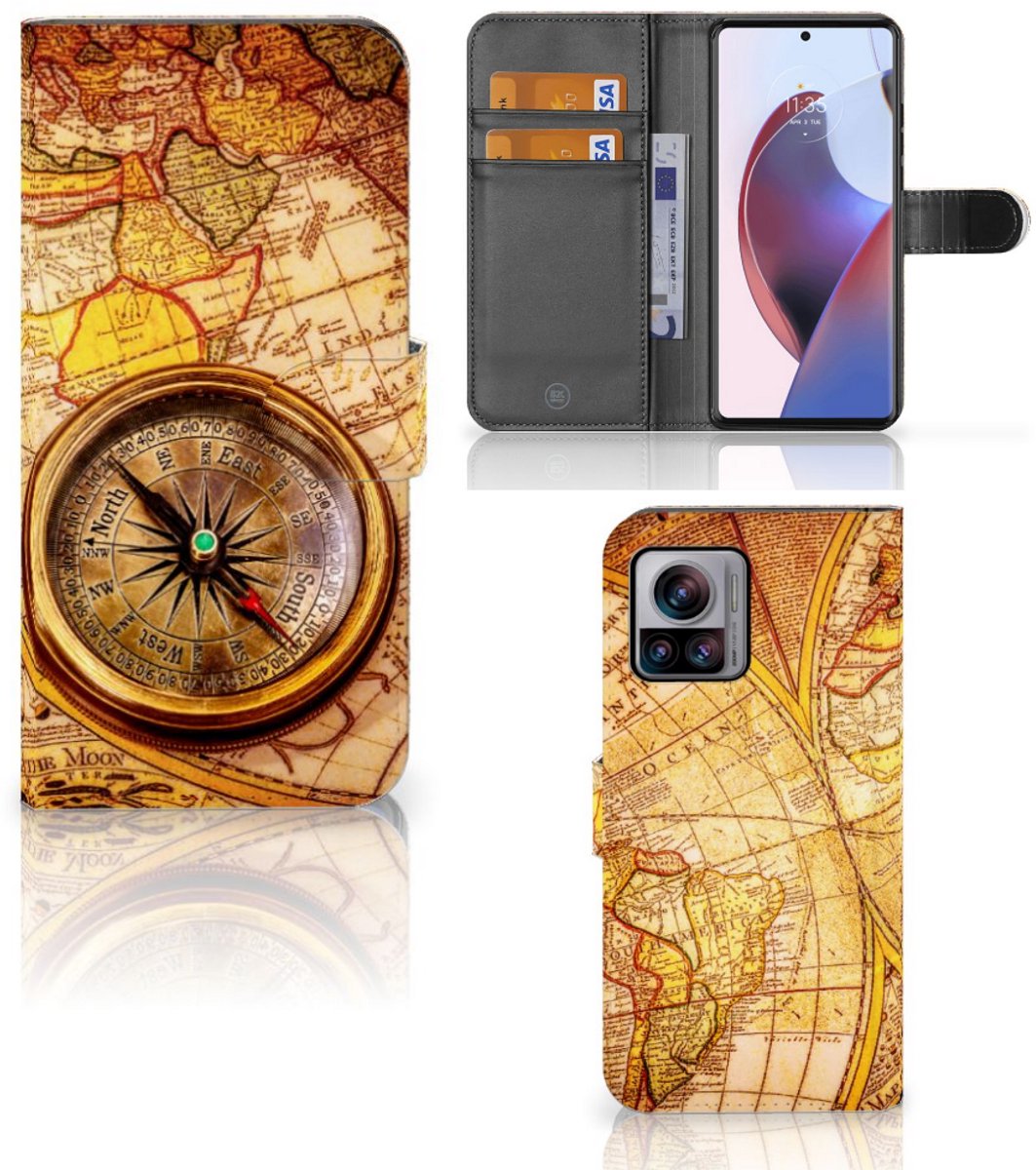 Motorola Edge 30 Ultra Flip Cover Kompas