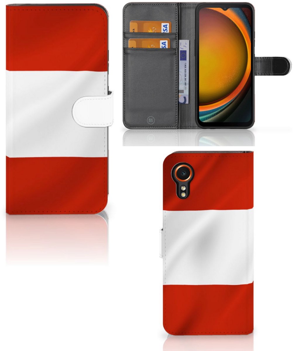 Samsung Galaxy Xcover 7 Bookstyle Case Oostenrijk