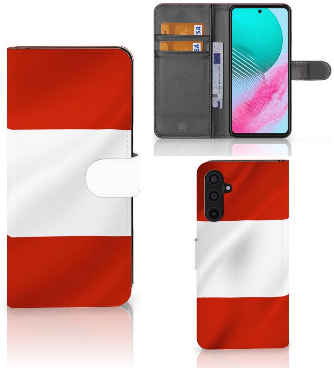 Samsung Galaxy M54 Bookstyle Case Oostenrijk