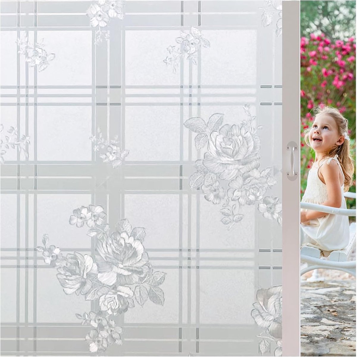 CE - Raamfolie - Zelfklevend - Decoratief - Anty-UV