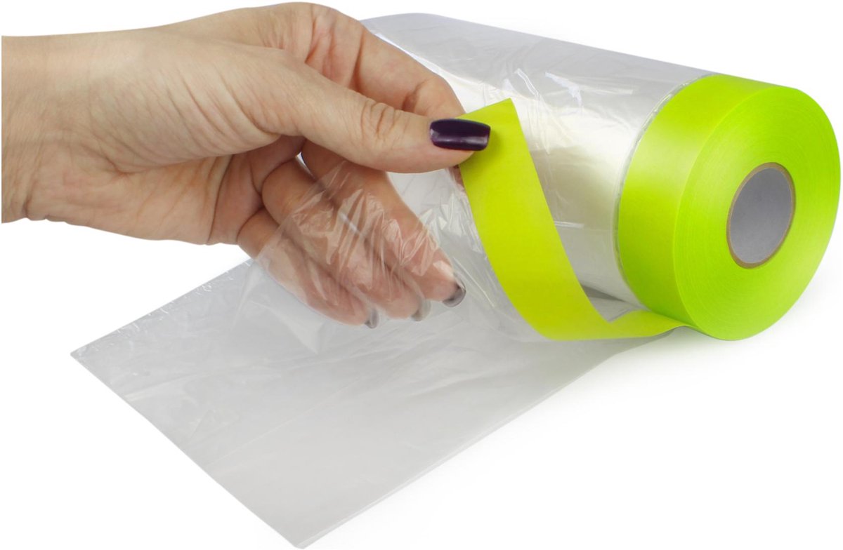 BB Tapes Speedy Mask - Folie met UV Tape - 110cm - 33m - Elektrostatisch