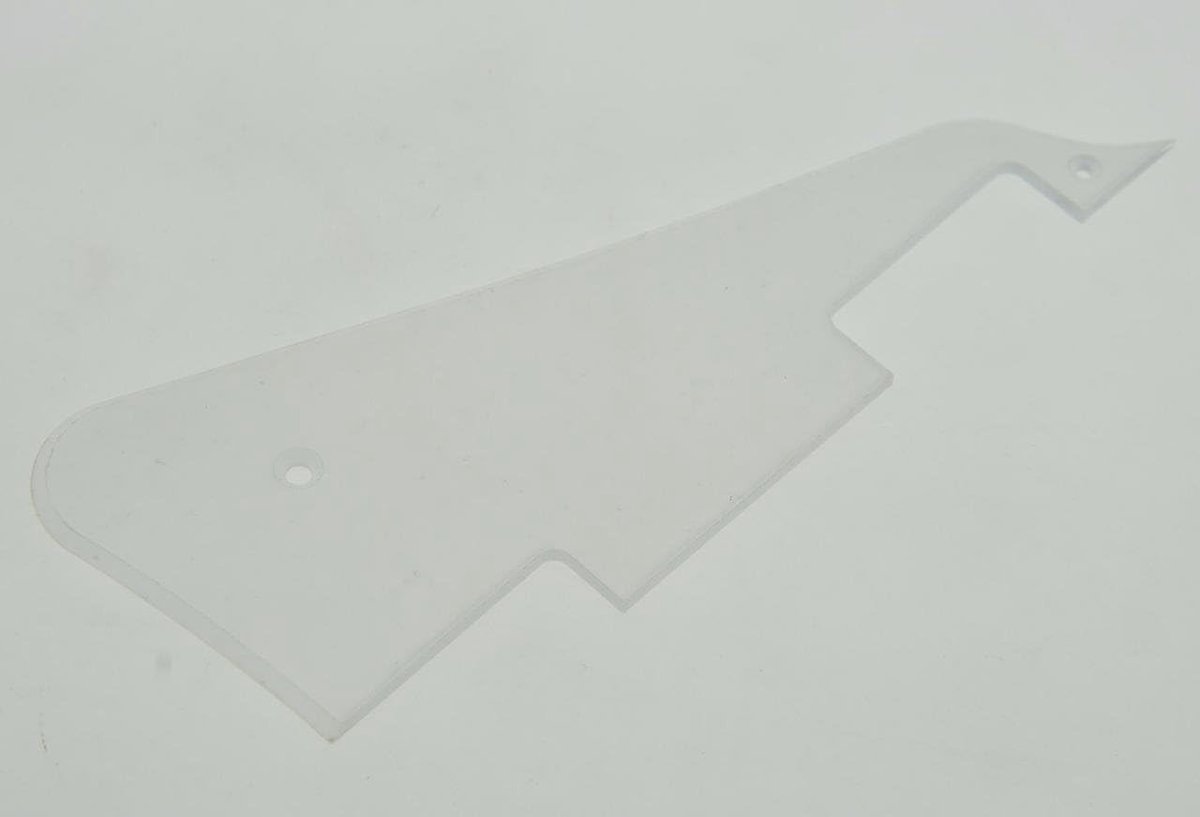 Gitaar Pickguard voor Gibson Les Paul - Duidelijk/Transparant 1 Ply - Bescherming, Geluid, Stijl