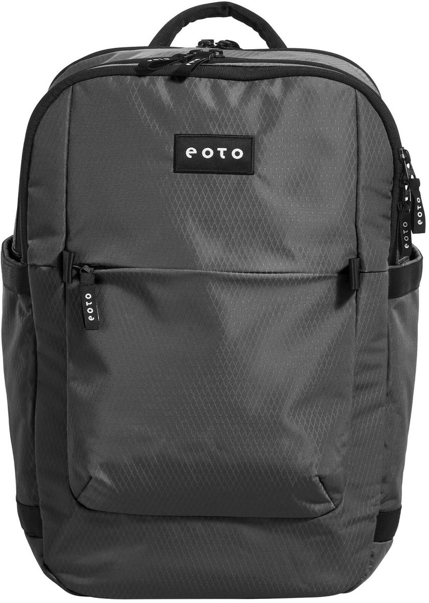 eoto schoolrugzak laptop rugzak met laptopvak Tidy22 Backpack 22L Stone Grey grijs