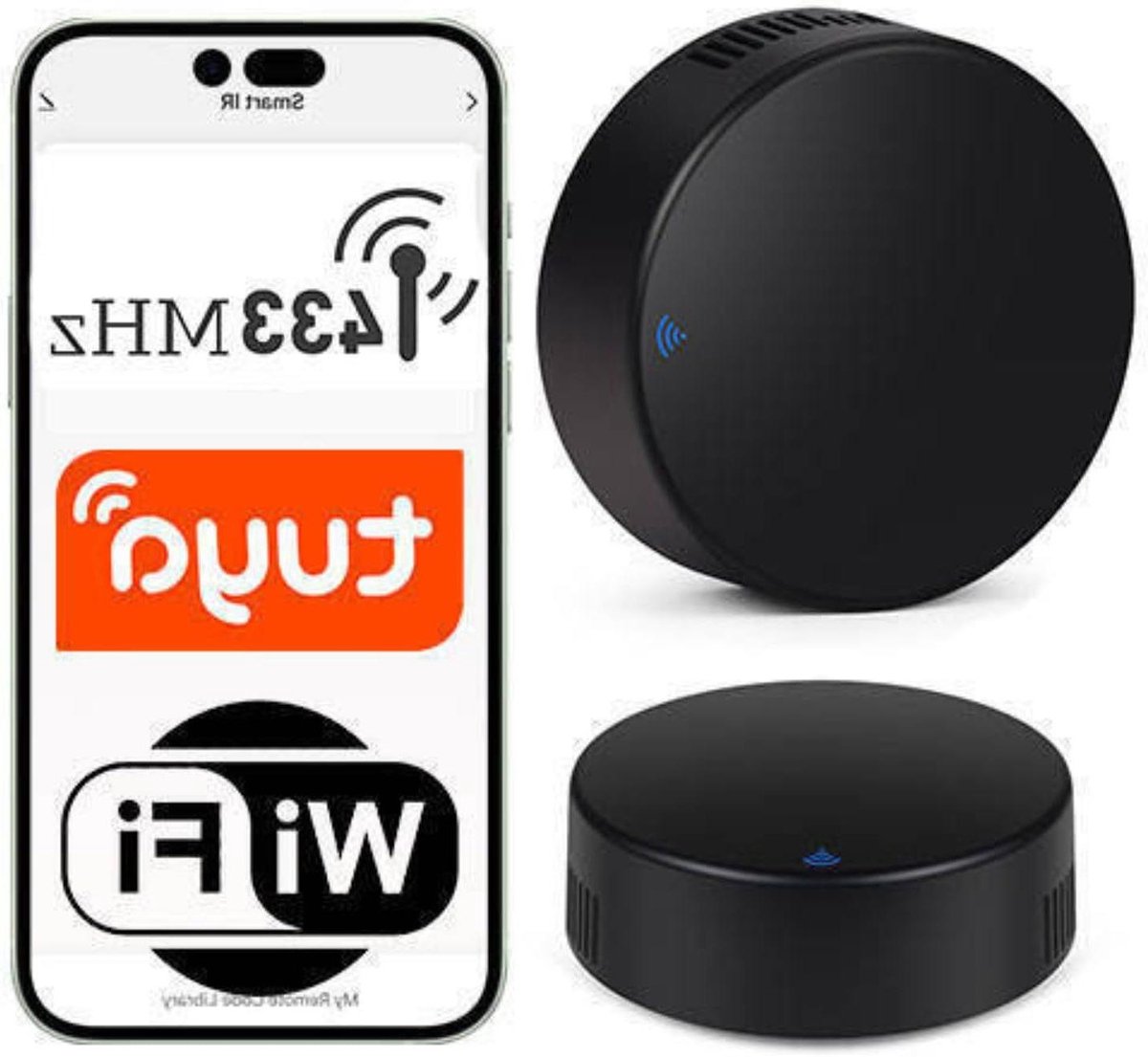 WIFI IR RF Controller - Universele Afstandsbediening - Smart Home Bediening - Geen Gateway Nodig