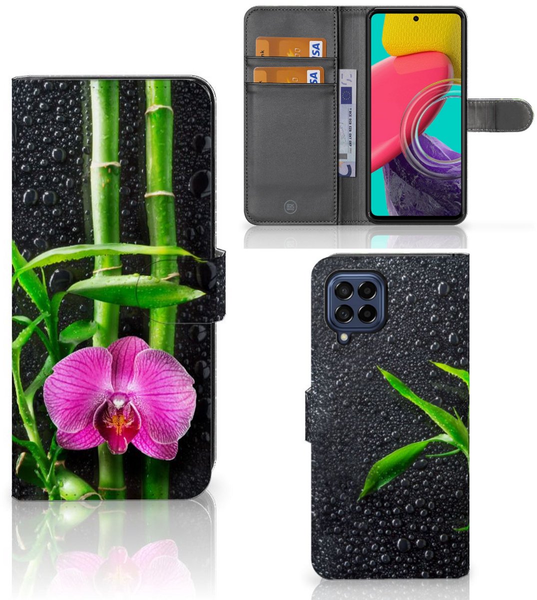 Samsung Galaxy M53 Hoesje Orchidee