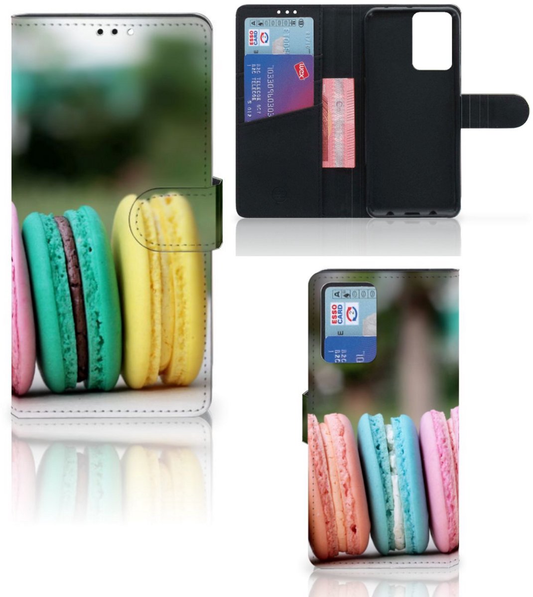 Xiaomi Redmi Note 10 Pro Book Cover Macarons