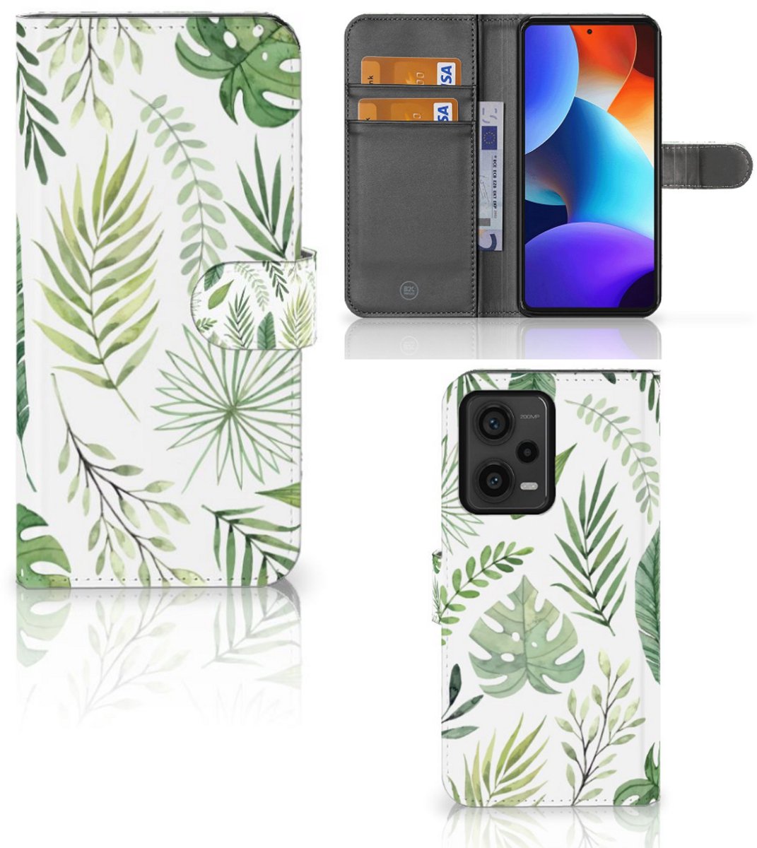 Xiaomi Redmi Note 12 Pro Plus Hoesje Leaves