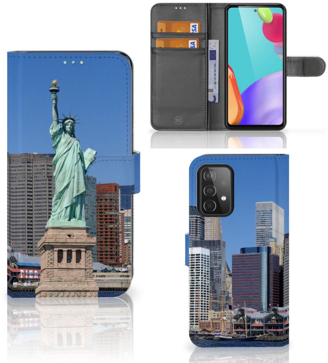 Samsung Galaxy A52 Flip Cover Vrijheidsbeeld