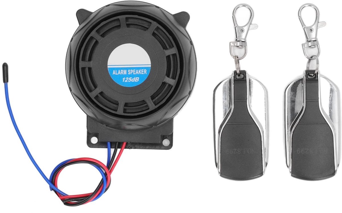 FOLOSAFENAR Motor Alarm Systeem - Anti-Diefstal voor Motoren met 150M Bereik en 2 Afstandsbedieningen