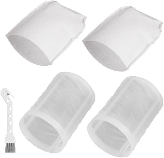 Cosensi - Filters Makita - Stofzuiger filter set - Inclusief schoonmaakborstel - 5 stuks - Geschikt voor CL100 CL106 CL180 DCL180