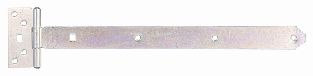 Alberts 310806 kruisscharnier | met ingeperste stift | galvanisch verzinkt, gechromateerd | band 393,5 x 34 mm | scharnier 92 x 44 mm | set van 3