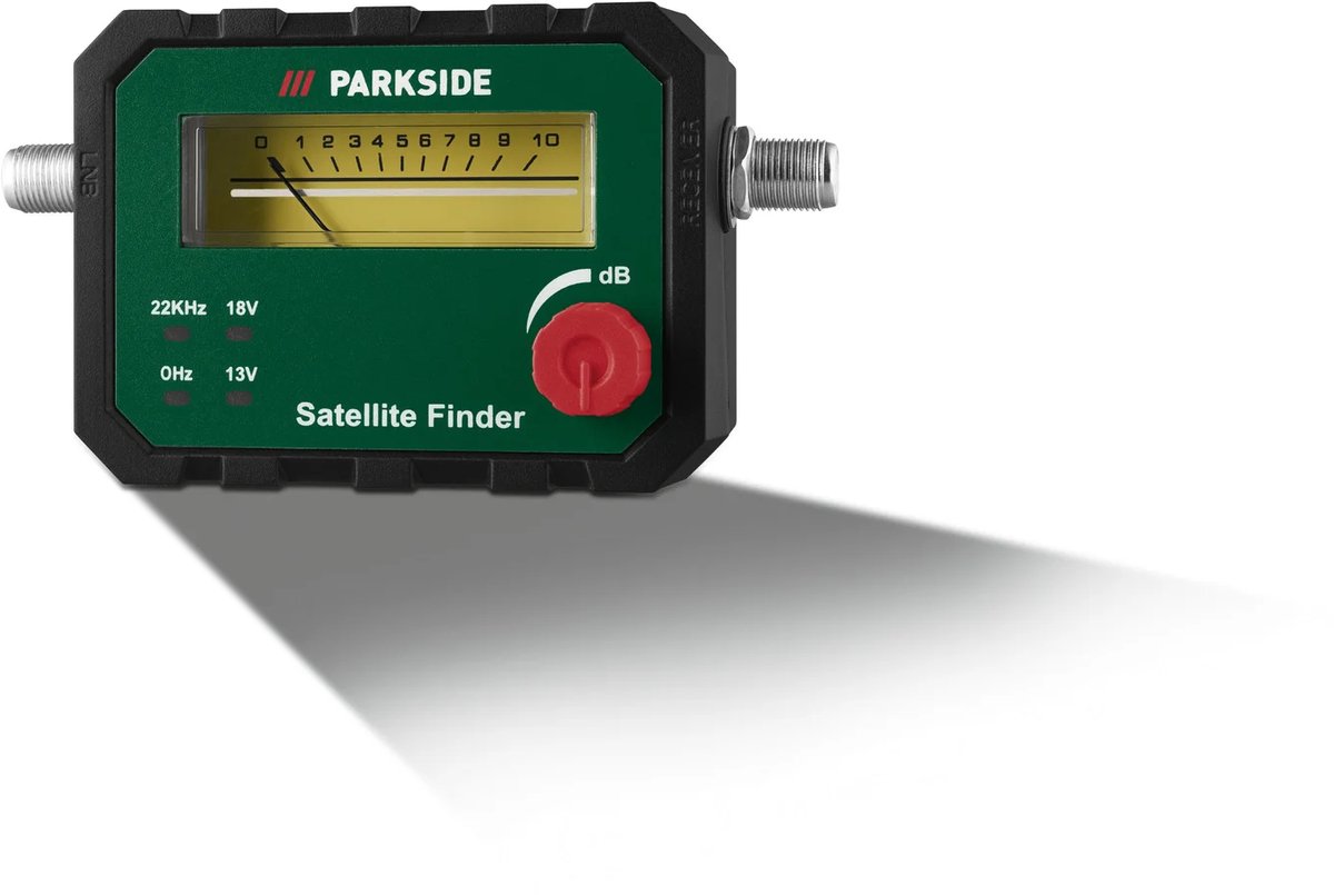 PARKSIDE Satellietzoeker - Frequentiebereik: 950 - 2300 MHz - het uitlijnen van de satellietantenne