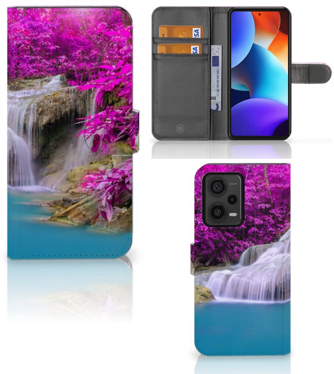 Xiaomi Redmi Note 12 Pro Plus Flip Cover Waterval