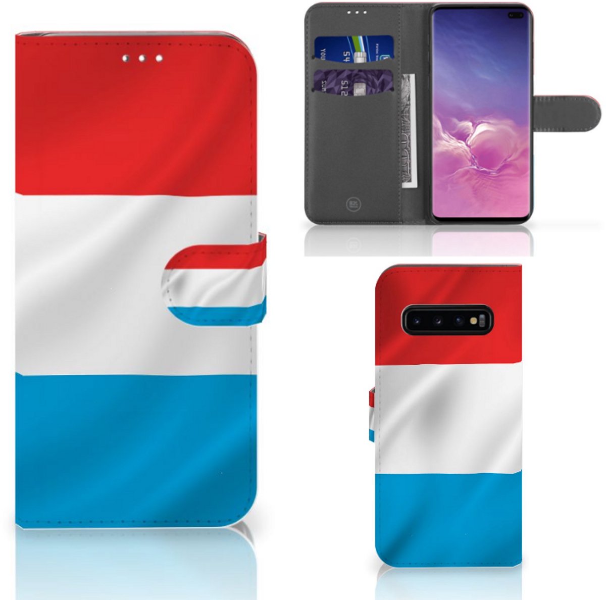 Samsung Galaxy S10 Plus Bookstyle Case Luxemburg