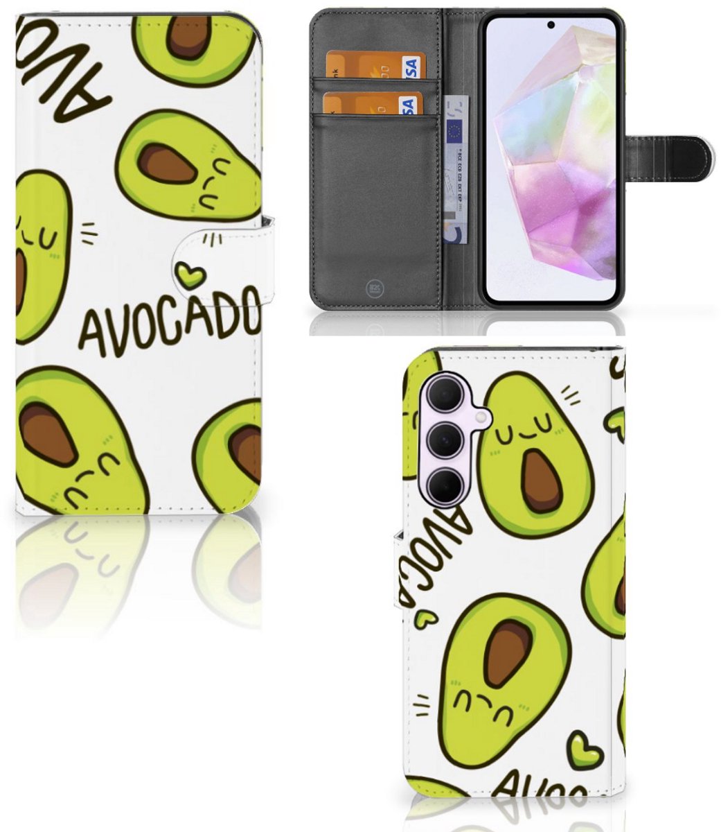 Samsung Galaxy A35 Leuk Hoesje Avocado Singing
