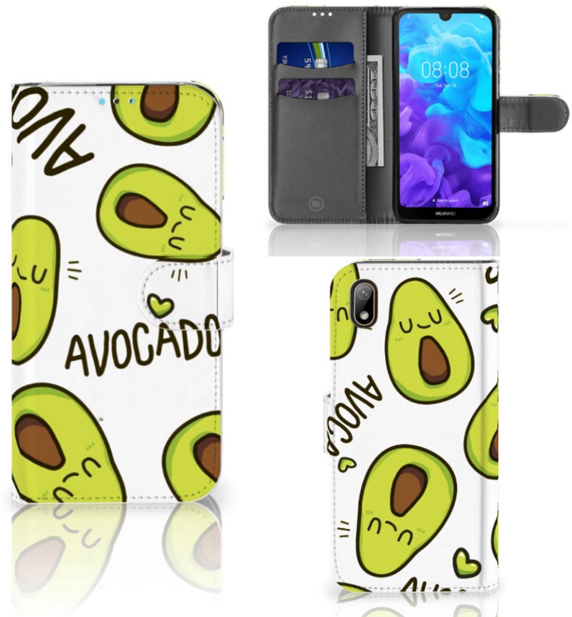 Huawei Y5 (2019) Leuk Hoesje Avocado Singing